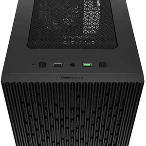 DEEPCOOL MATREXX 40 Mini-ITX/Micro-ATX Case, Mesh Top and Front, Tempered Glass Side Panel￼
