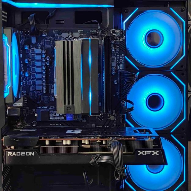 Thunder Jian Gaming Case With 4 ARGB Fans