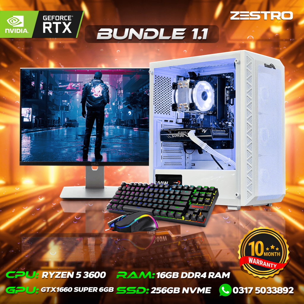 Gaming PC Bundle - Zestro Gaming