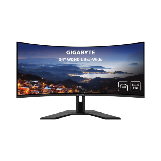 Gigabyte G34WQC A 144Hz 2K 1440p 34 Ultra-Wide Curved Gaming Monitor