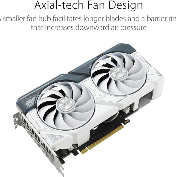 Asus Dual GeForce RTX 4060 White OC Edition  Graphics Card