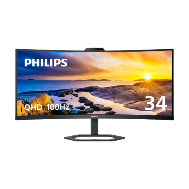 Philips 34E1C5600HE 100Hz 2K 1440p 34 Curved Gaming Monitor