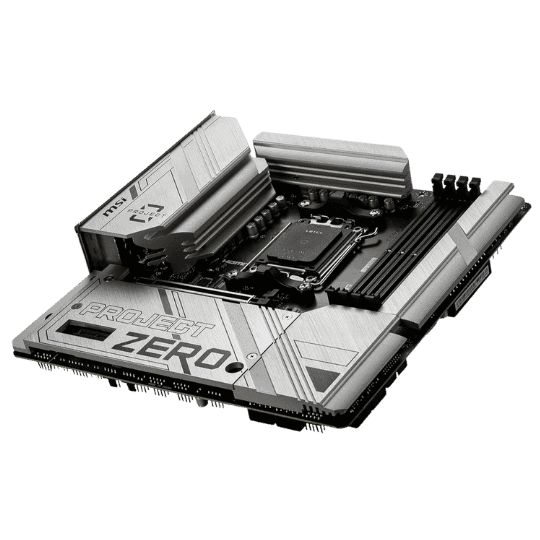 MSI B650M PROJECT ZERO AMD AM5 Motherboard