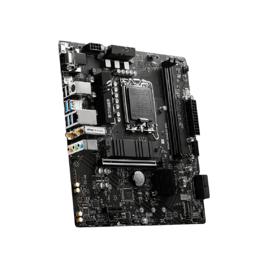 MSI B760M Bomber WiFi DDR5 Micro-ATX Motherboard