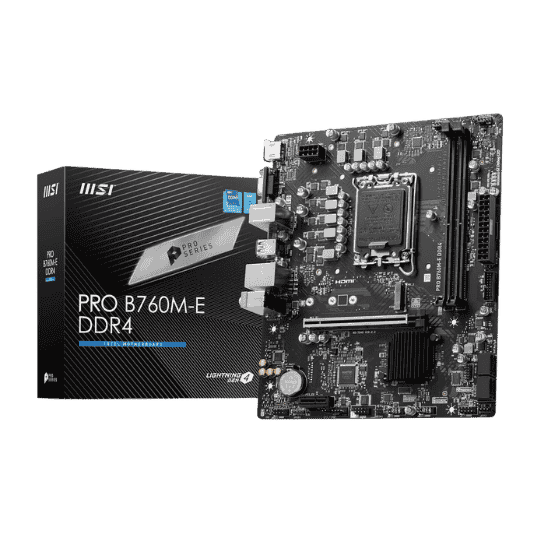 MSI Pro B760M-E DDR4 intel LGA1700 Motherboard