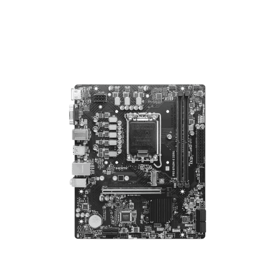 MSI Pro B760M-E DDR4 intel LGA1700 Motherboard (5)