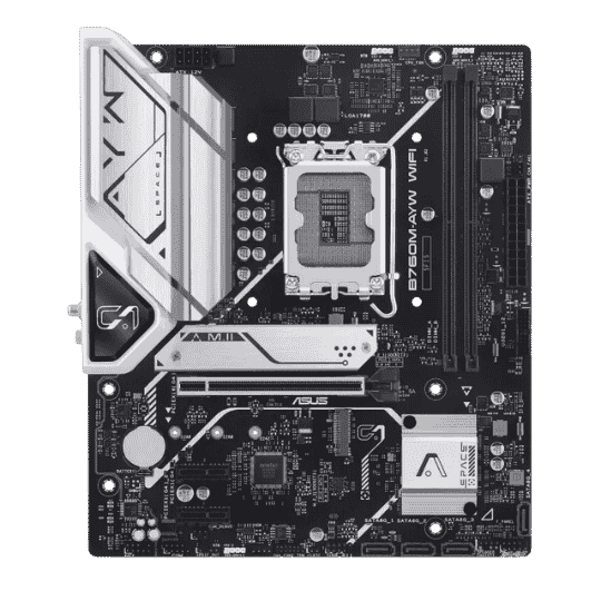 ASUS B760M-AYW WIFI LGA 1700 Micro-ATX Motherboard