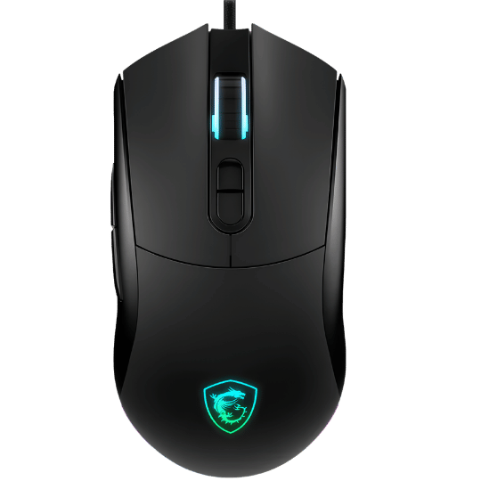MSI Forge GM320 RGB Wired Gaming Mouse (Black)