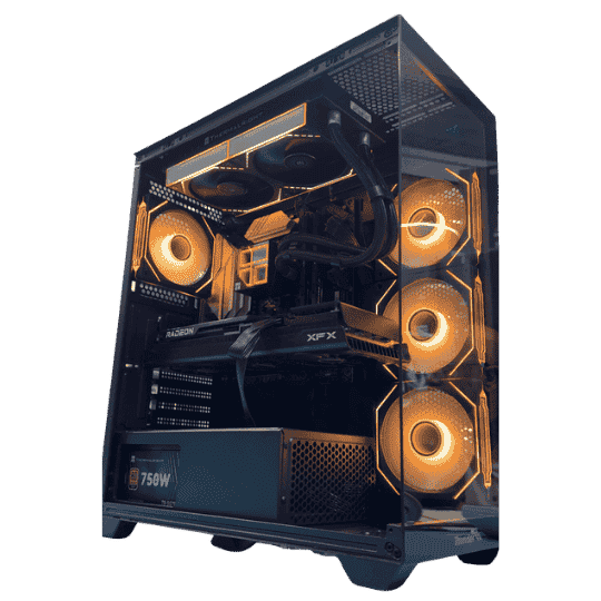 Thunder Nova ATX Mid-Tower Gaming Case (Black)