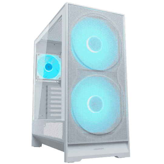 COUGAR Airface 180 ARGB ATX Mid Tower Gaming Case ( White)