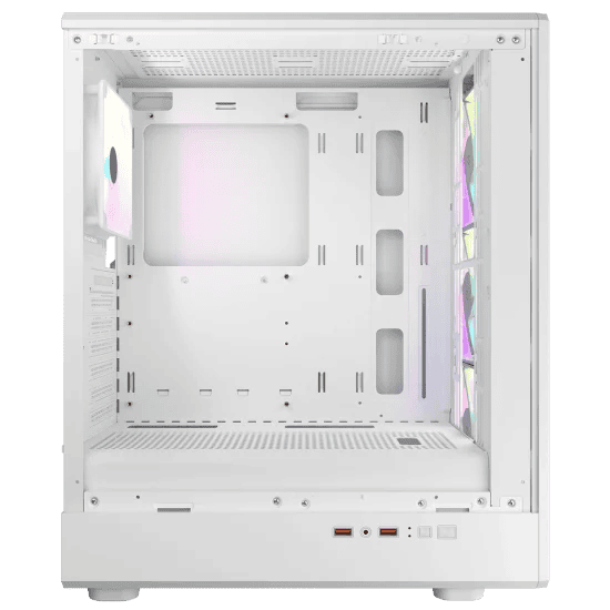 COUGAR Airface Pure RGB ATX Mid-Tower PC Case (White)