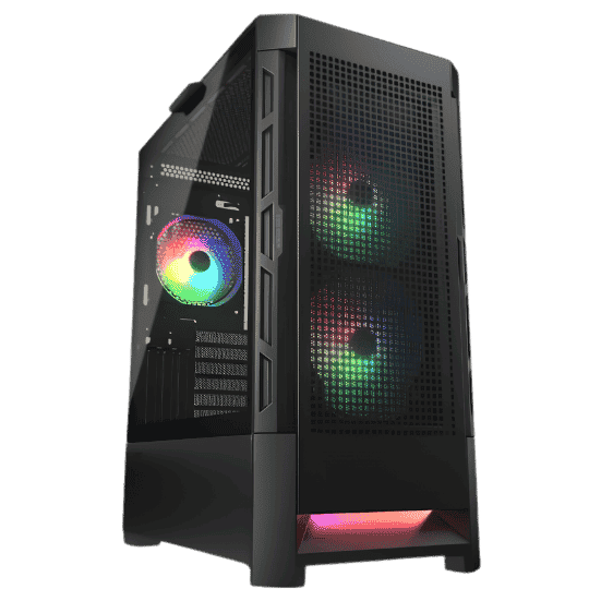 COUGAR Duoface RGB E-ATX Mid Tower Case (Black)