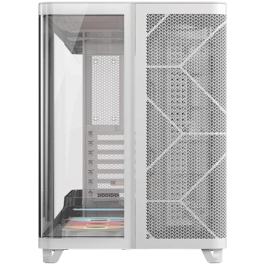Corsair AIR 5400 RS-R Triple-Chamber ATX PC Case (White)