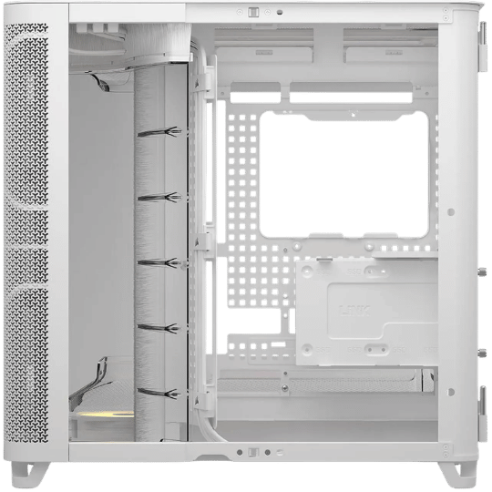 Corsair AIR 5400 RS-R Triple-Chamber ATX PC Case (White)