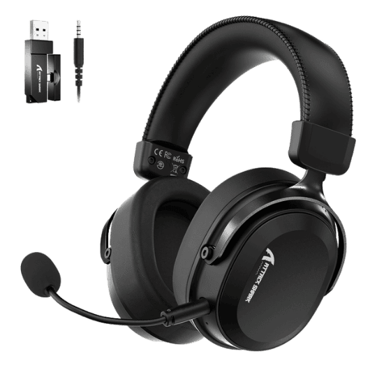 Attack Shark L30 Pro Wireless Gaming Headset (Black)